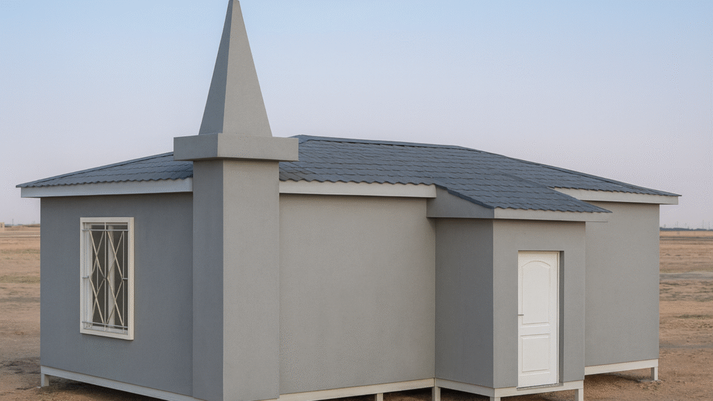 بركس مسجد جاهز اسمنت بورد