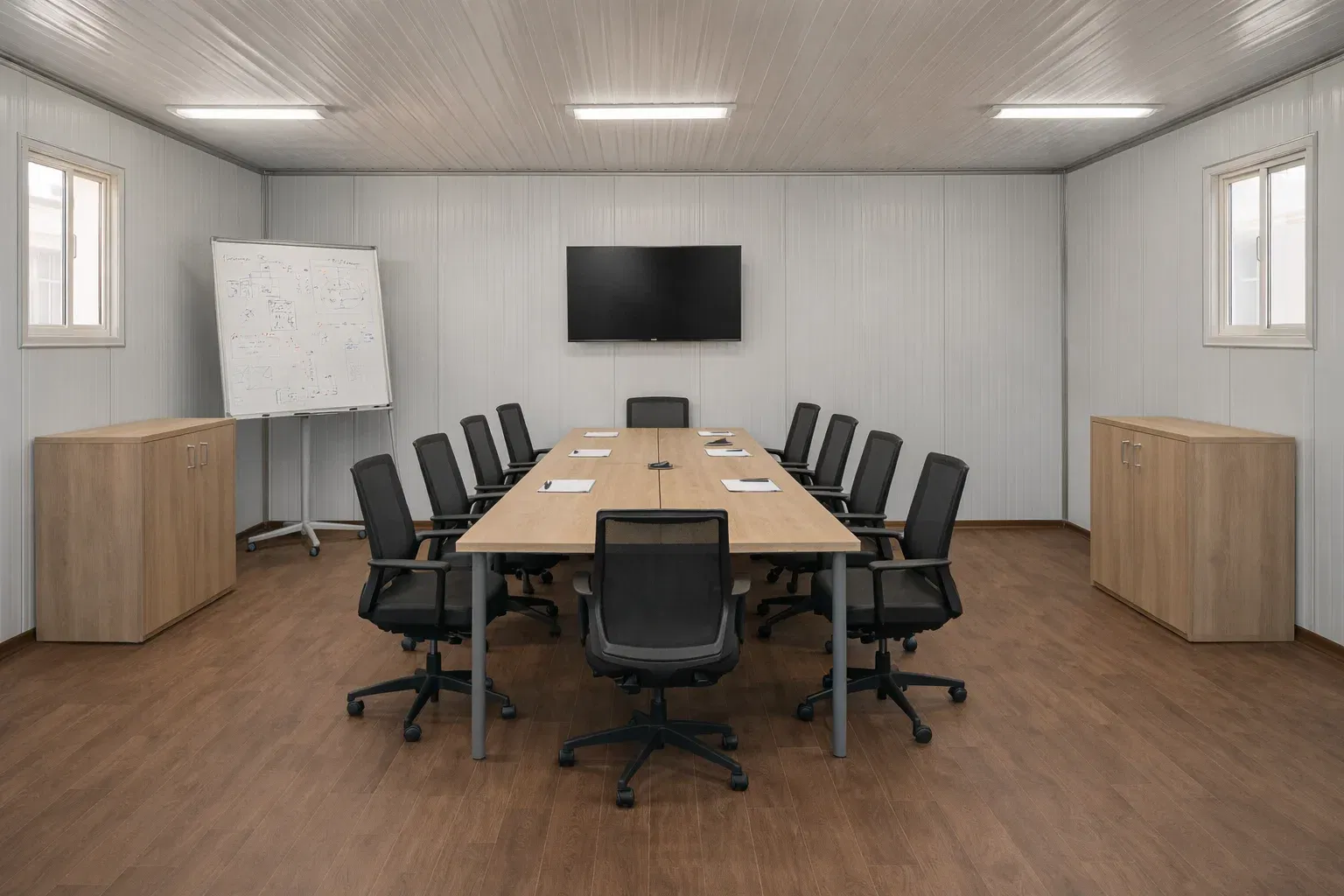 بركس مكاتب من الداخل مواصفات ساندوتش بانل جديد للبيع في الرياض