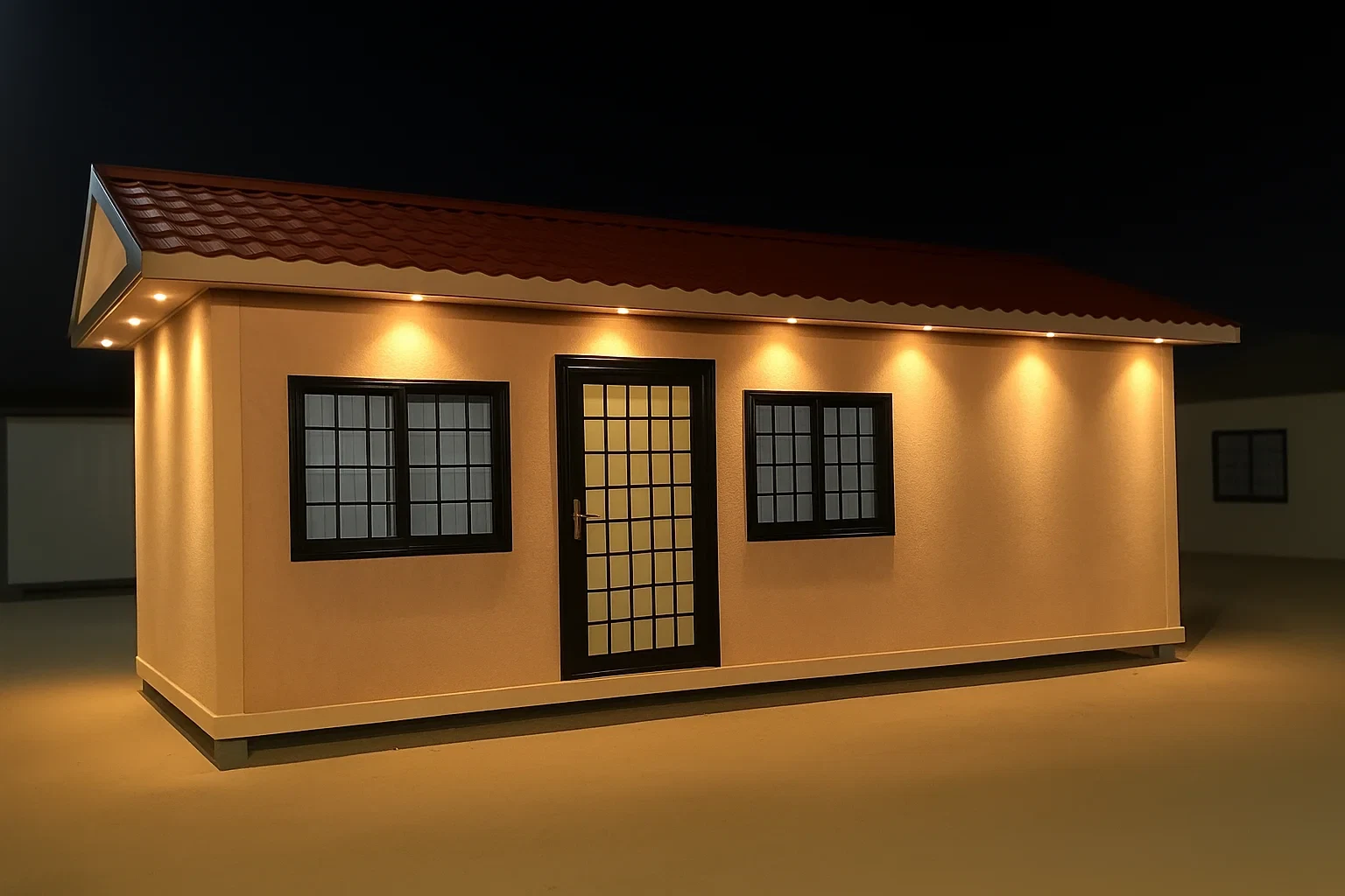 بيوت جاهزة مواصفات اسمنت بورد تصميم وتنفيذ  هال للصناعة الرياض السعودية