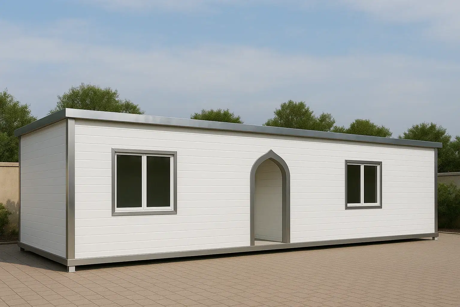 مسجد جاهز مواصفات ساندوتش بانل تنفيذ مصنع الشايع الرياض